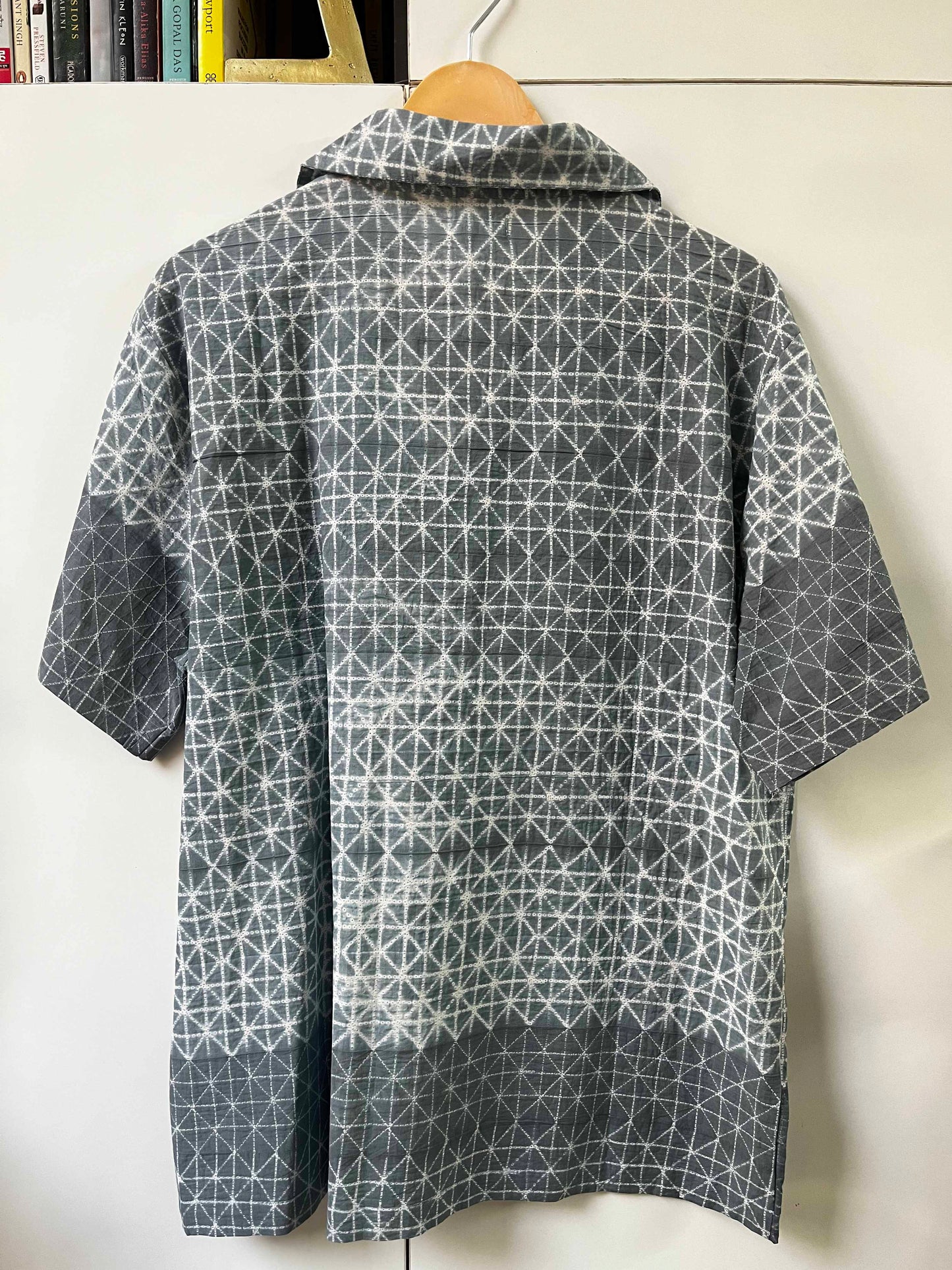 Geometric Shibori Shirt