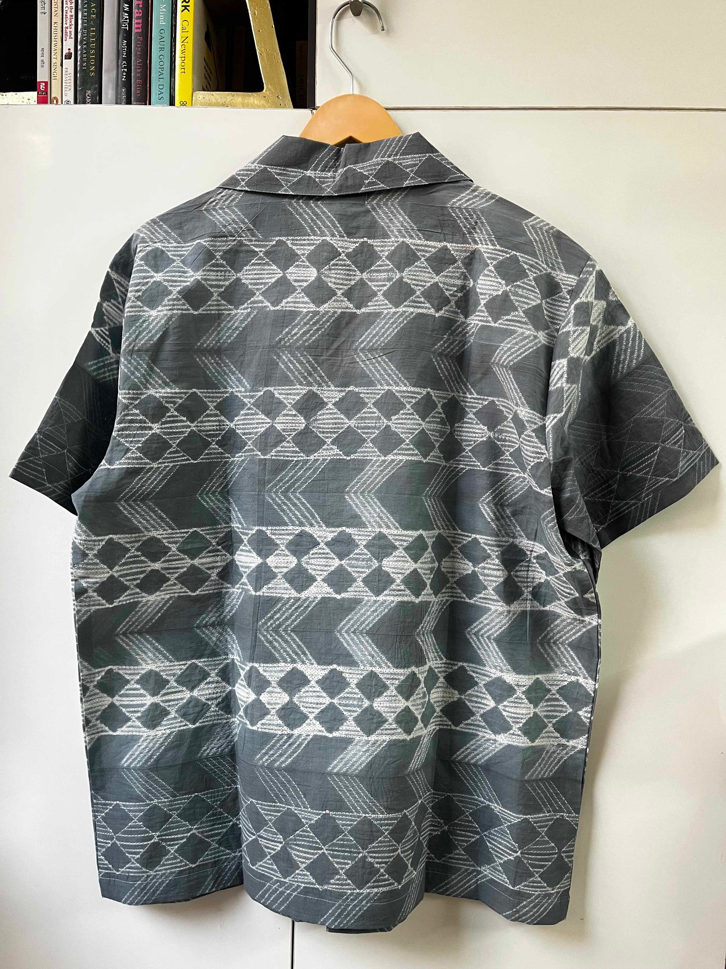 Charcoal Shibori Shirt