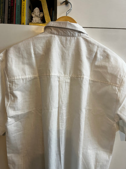 Hand Painted Poppy Shirt