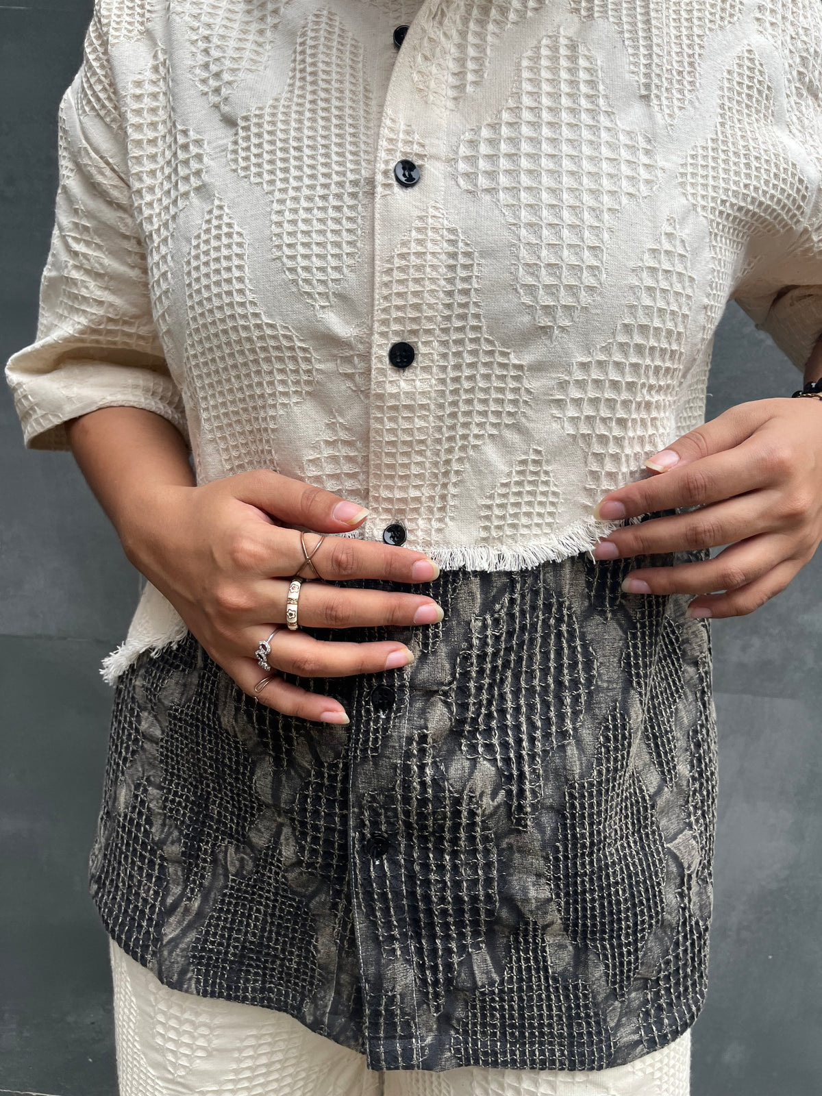 Half and Half Shirt