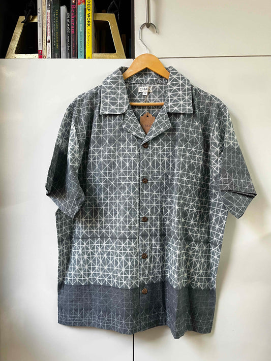 Geometric Shibori Shirt