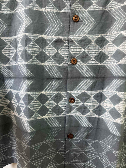 Charcoal Shibori Shirt