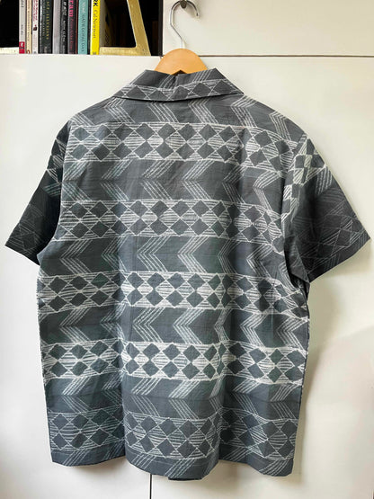 Charcoal Shibori Shirt